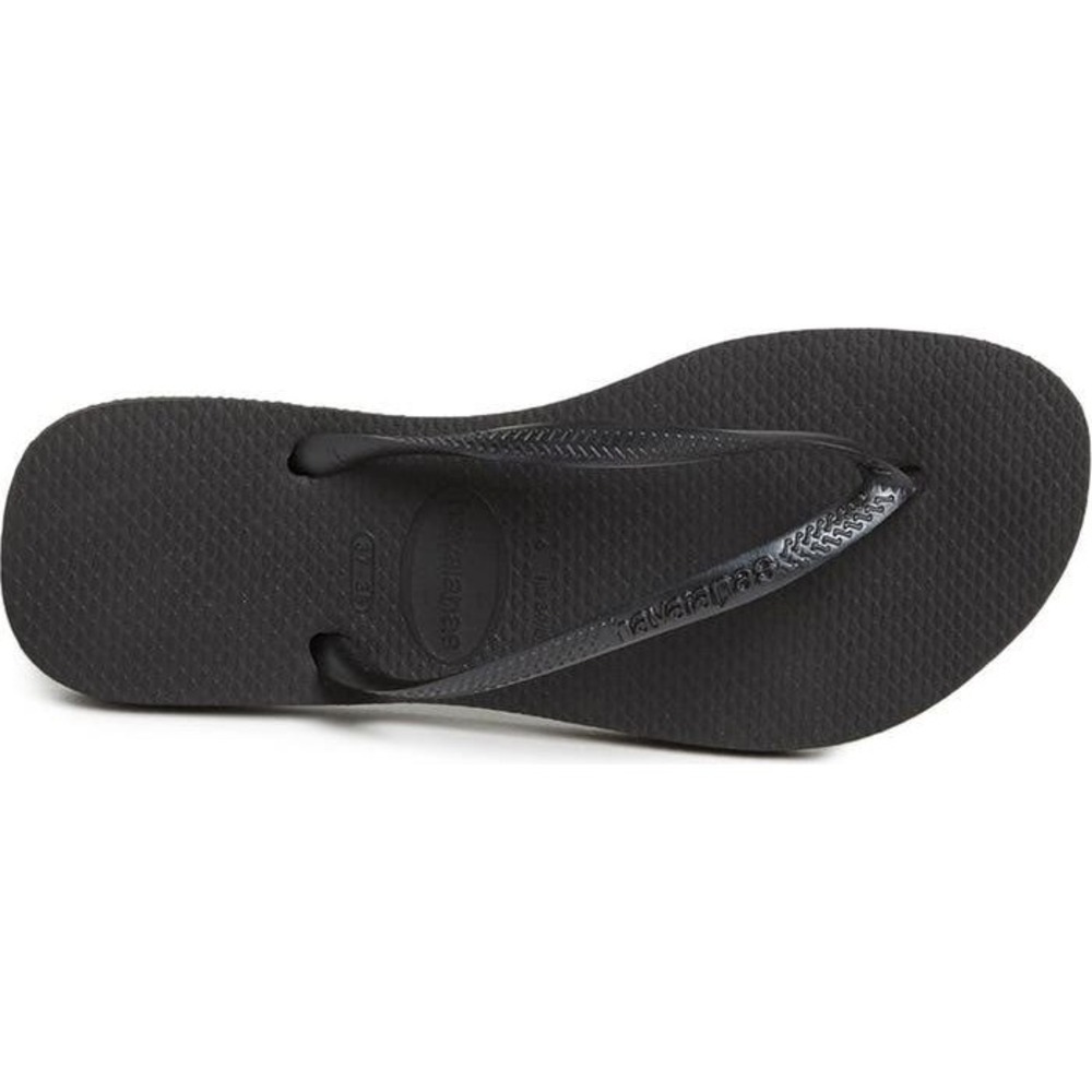 Havaianas Top Black Flip Flop Sandals Womens 6W Mens 5M EUR 37/38 Brazil NEW - Picture 13 of 14